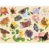 House of Puzzles - OG Garden Butterflies - 1000 Piece Jigsaw Puzzle