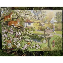 House of Puzzles Garden Watch - 1000 Piece Jigsaw Puzzle