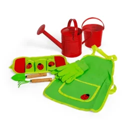 Bigjigs Toys Gardening Starter Pack - Red