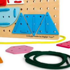 Bigjigs Toys Geometric Lace-a-Shape