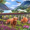 House of Puzzles Glenfinnan Ladies - BIG 500 Piece Jigsaw Puzzle
