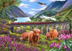 House of Puzzles Glenfinnan Ladies - BIG 500 Piece Jigsaw Puzzle