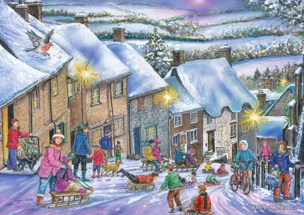 House of Puzzles Going On Gold - 1000 Piece Jigsaw Puzzle