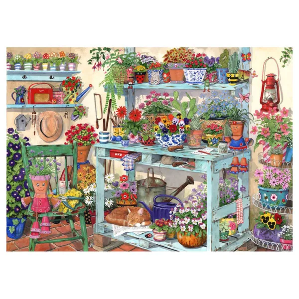 House of Puzzles Going Potty - 1000 Piece Jigsaw Puzzle