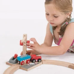 Bigjigs Rail Gravel Crane