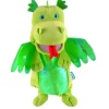 Fiesta Crafts Green Dragon Hand Puppet