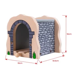 Bigjigs Rail Grey Stone Tunnel