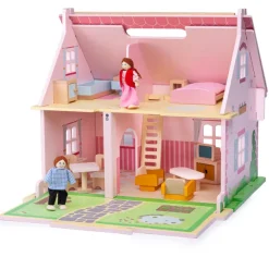 Bigjigs Heritage Playsets Heritage Playset Blossom Cottage