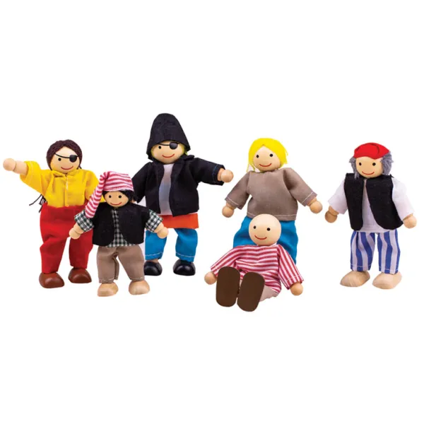 Bigjigs Heritage Playsets Heritage Playset Pirates Set