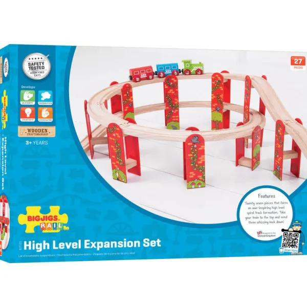 Bigjigs Rail High Level Track Expansion Pack