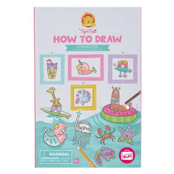 Tiger Tribe How to Draw - Summer Fun