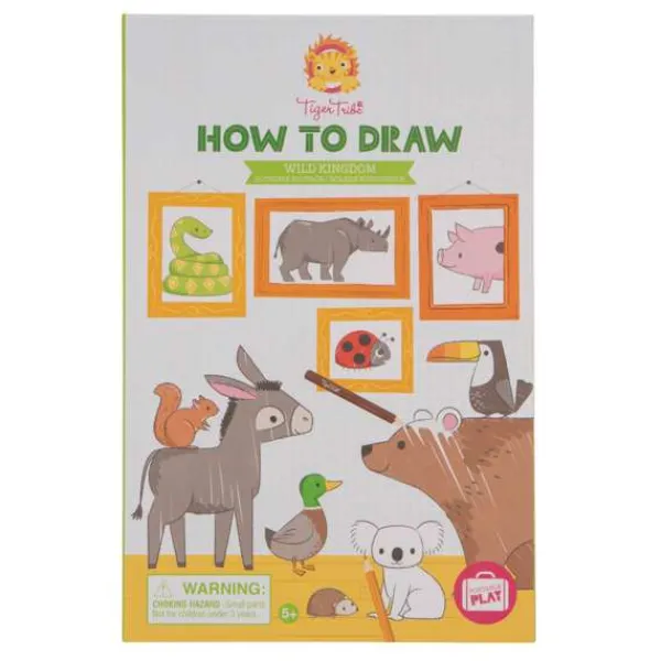 Tiger Tribe How to Draw - Wild Kingdom