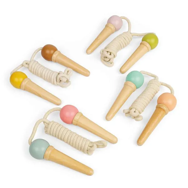 Bigjigs Toys Ice Cream Skipping Ropes (2 Pack)