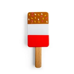 Bigjigs Toys Ice Lolly (Pack of 2 - Chocolate with Sprinkles)