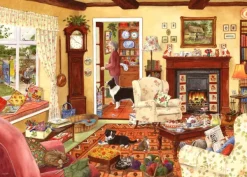 House of Puzzles In Time For Tea - BIG 500 Piece Jigsaw Puzzle
