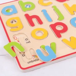 Bigjigs Toys Inset Puzzle Lowercase Alphabet