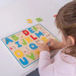 Bigjigs Toys Inset Puzzle Uppercase Alphabet