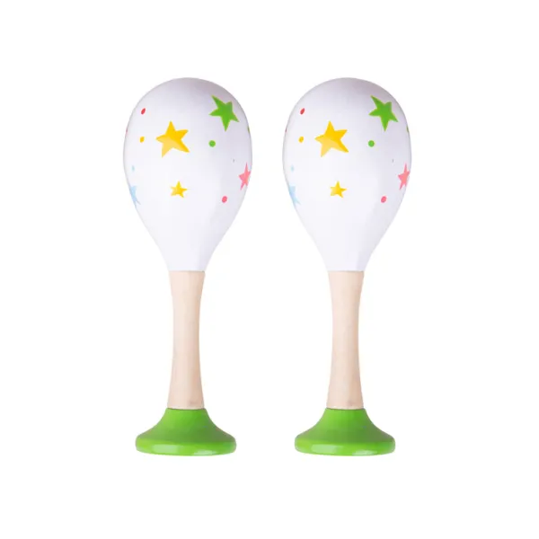 Bigjigs Toys Junior Maraca (One Pair - Green)