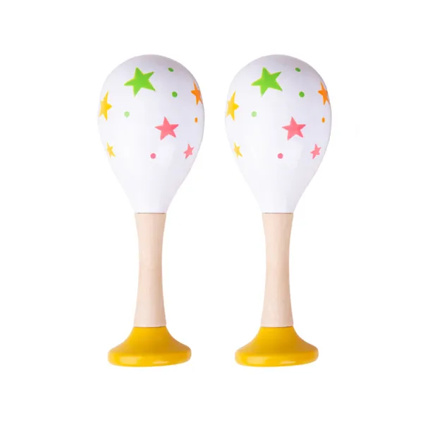 Bigjigs Toys Junior Maraca (One Pair - Yellow)