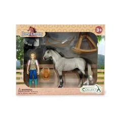 CollectA Lady Hobby Rider & Accessories Window Box