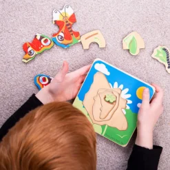 Bigjigs Toys Lifecycle Layer Puzzle - Butterfly