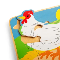 Bigjigs Toys Lifecycle Puzzle - Chicken