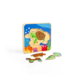 Bigjigs Toys Lifecycle Puzzle - Sea Turtle