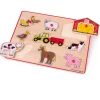 Bigjigs Toys Lift Out Puzzle - Farm