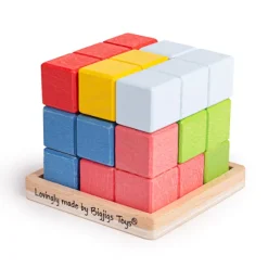 Bigjigs Toys Lock-a-Cube