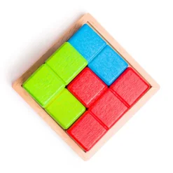 Bigjigs Toys Lock-a-Cube