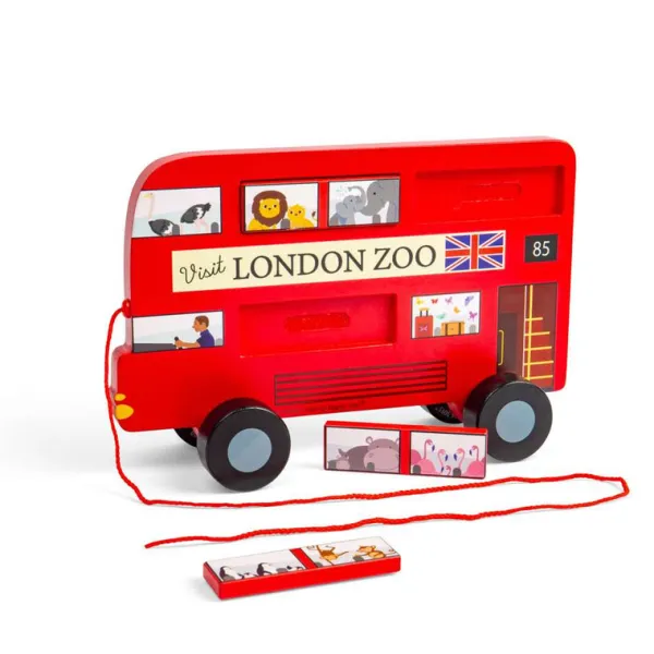 Bigjigs Toys London Bus Pull Along