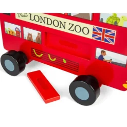 Bigjigs Toys London Bus Pull Along