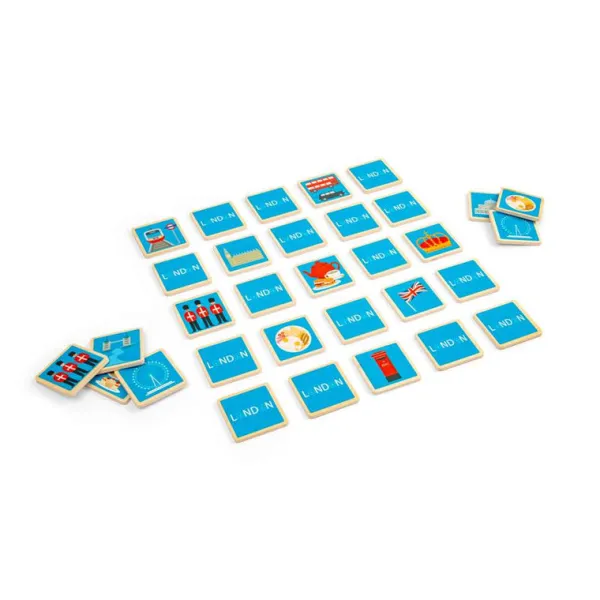 Bigjigs Toys London Memory Game