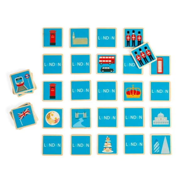 Bigjigs Toys London Memory Game