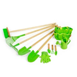 Bigjigs Toys Long Handled Gardening Tool Bundle