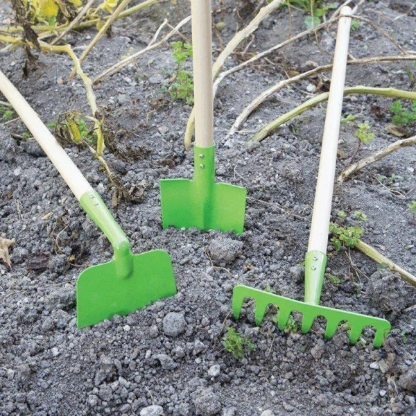 Bigjigs Toys Long Handled Soil Rake