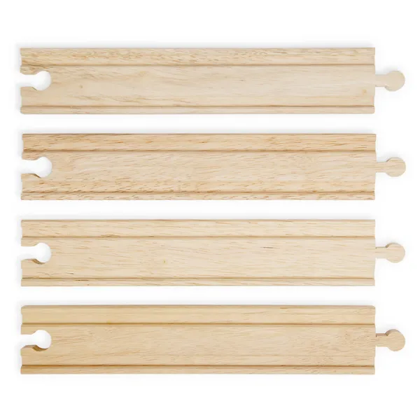 Bigjigs Rail Long Straights (Pack of 4)