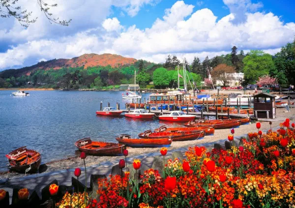 House of Puzzles Lovely Lakeland - 1000 Piece Jigsaw Puzzle