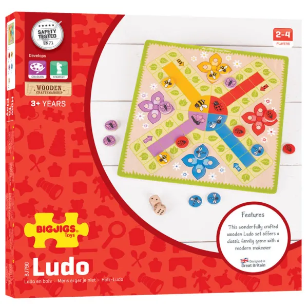 Bigjigs Toys Ludo