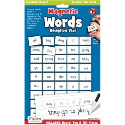 Fiesta Crafts Magnetic High Frequency Words Reception Year