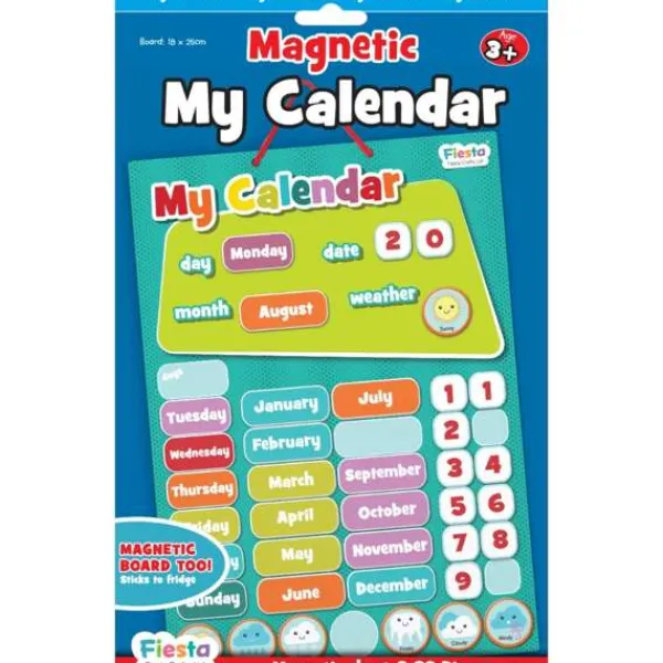 Fiesta Crafts Magnetic My Calendar Blue - small