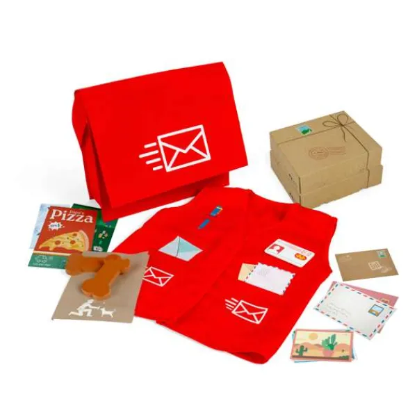 Bigjigs Toys Mail Carrier Dress Up - DAMAGED BOX
