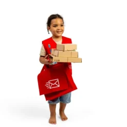 Bigjigs Toys Mail Carrier Dress Up - DAMAGED BOX