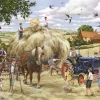 House of Puzzles Making Hay - BIG 500 Piece Jigsaw Puzzle