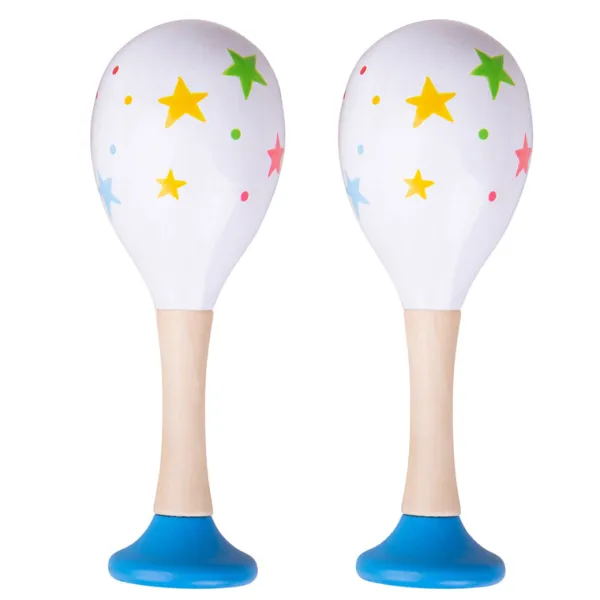 Bigjigs Toys Maraca (One Pair - Blue)
