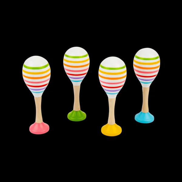 Bigjigs Toys Maraca (One Pair - Colour Chosen at Random)