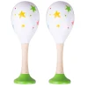 Bigjigs Toys Maraca (One Pair - Green)