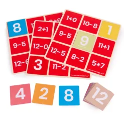 Bigjigs Toys Math Bingo-Add & Subtract