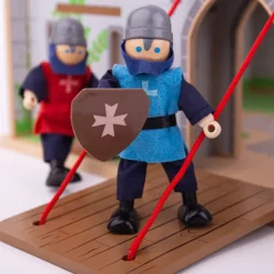 Bigjigs Heritage Playsets Medieval Knights