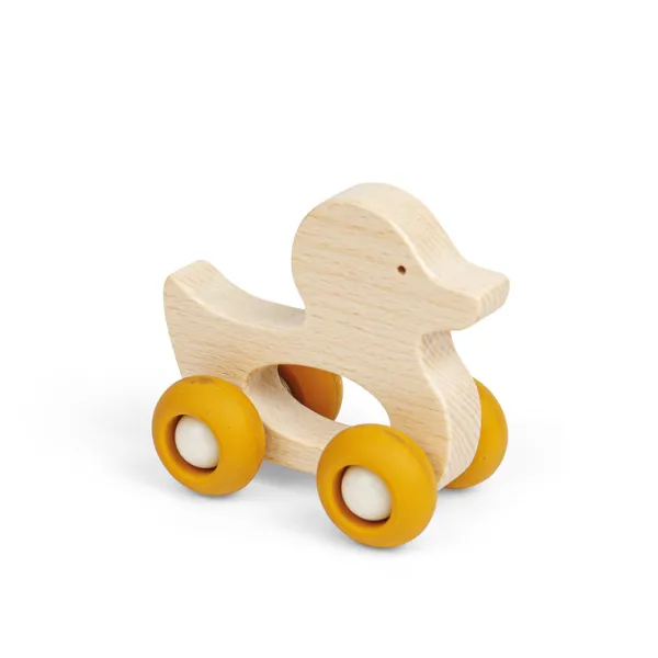 Bigjigs Toys Mini Animal Push Alongs - Duck